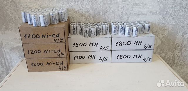 Аккумуляторы для шуруповертов SC и Li-ion