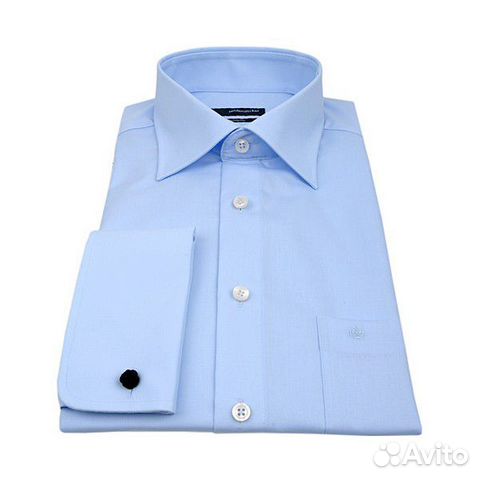 Рубашка Seidensticker размер 39, 41 синяя Рубашка Seidensticker размер 39, 41 синяя