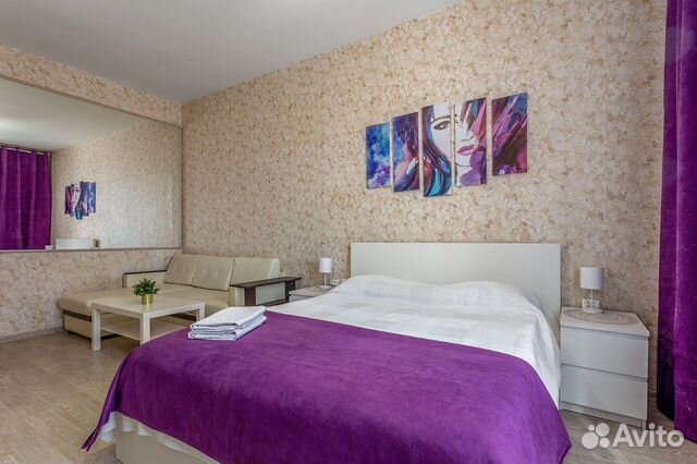 

1-к. квартира, 38 м², 1 кровать