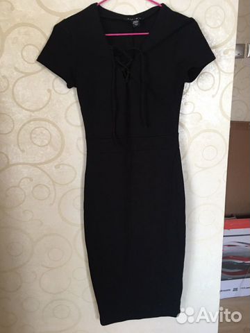 Платье трикотажное миди Платье трикотажное миди