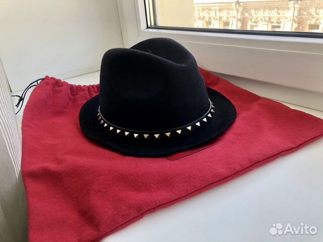 Шляпа чёрная Valentino Шляпа чёрная Valentino