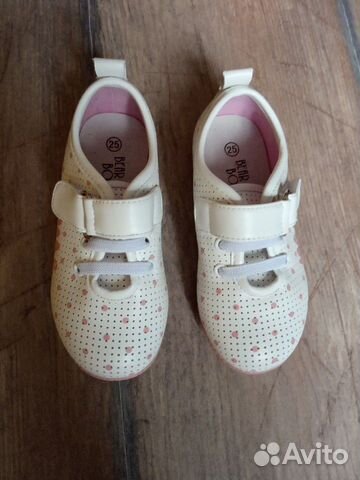 Кроссовки (ботинки) 25р, кожа