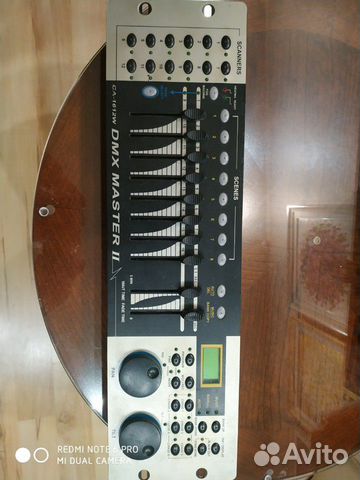 Световой пульт dmx master II CA- 1612W Световой пульт dmx master II CA- 1612W