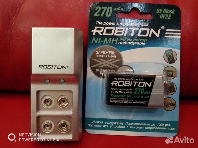 Зарядное устройство 9v80fast для кроны 9в Зарядное устройство 9v80fast для кроны 9в