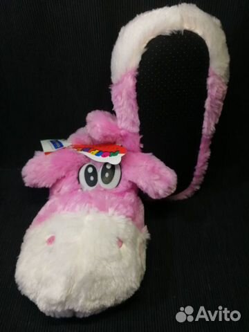 Новые Тапочки мягкие игрушки розовые р-р 37-39