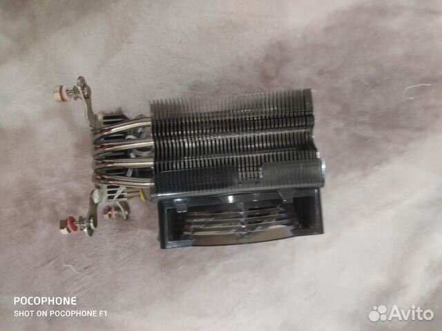 Кулер для процессора Master Cooler. 4 трубки