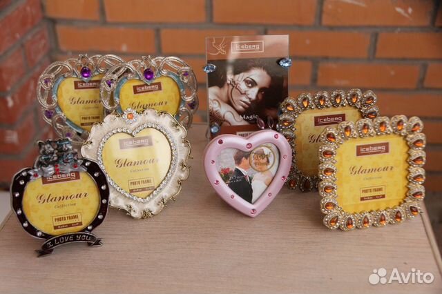 Фоторамки iceberg металл + стекло