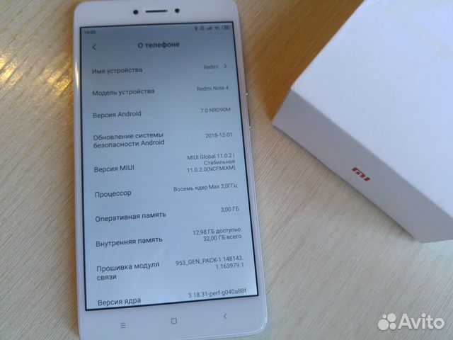 Xiaomi Redmi Note 4 Global Version 3/32