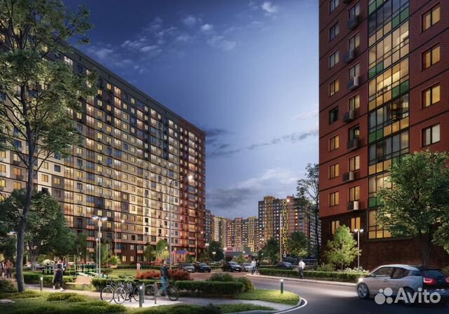 2-к квартира, 50.4 м², 6/17 эт.