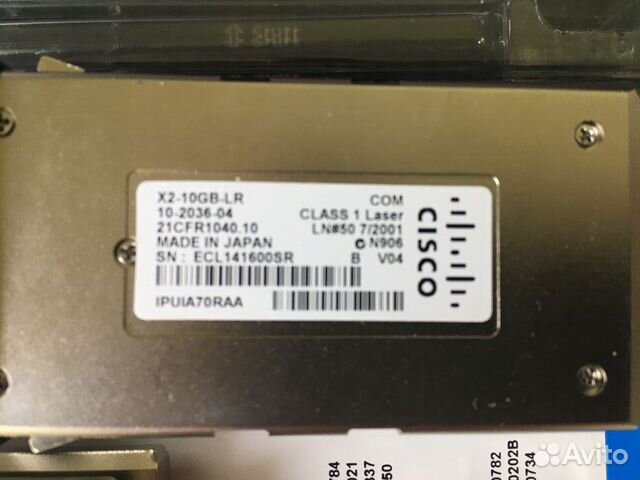 Модули cisco CVR-X2-SFP X2-10GB-SR Модули cisco CVR-X2-SFP X2-10GB-SR