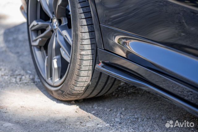 Сплиттеры лезвия порогов для BMW X4 G02 в М пакете Сплиттеры лезвия порогов для BMW X4 G02 в М пакете