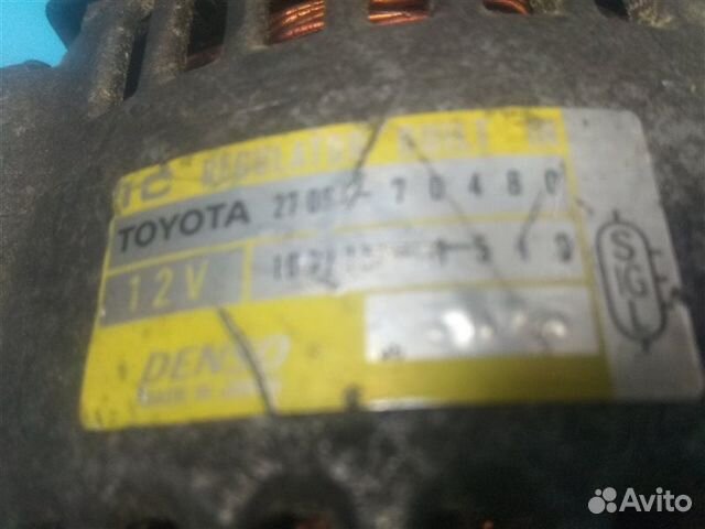 Генератор Toyota Mark2 GX90 1GFE 1995