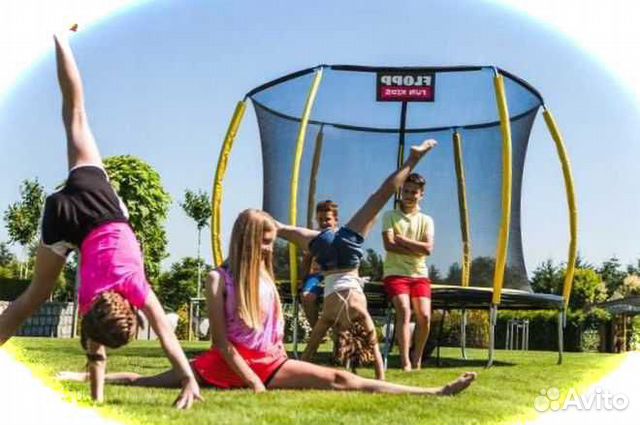 Батут 183 см. для дачи (для детей и взрослых)
