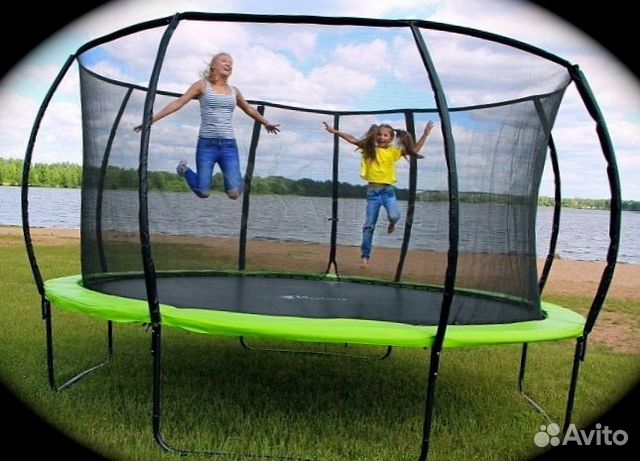 Батут 305 см для дачи (для детей)