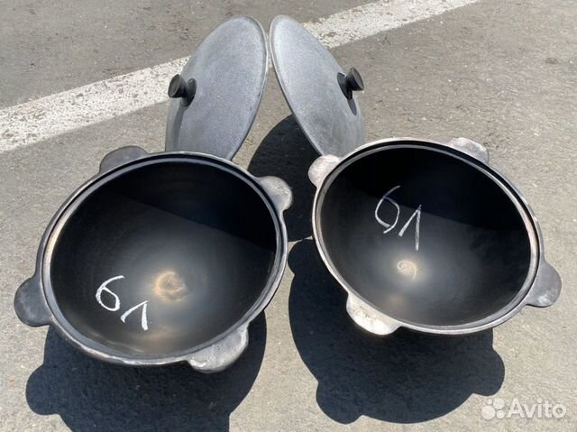 Казан Чугунный 6л.(доставка)