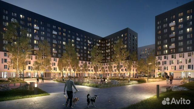 1-к квартира, 38.7 м², 4/11 эт. 1-к квартира, 38.7 м², 4/11 эт.