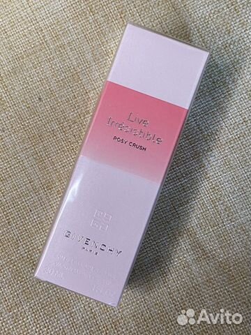 Givenchy Live irresistible rosy crush 50 и 30мл