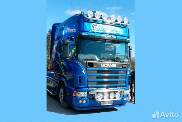 Дуга на крышу d60мм Scania 4-Serie Скания 4 серия