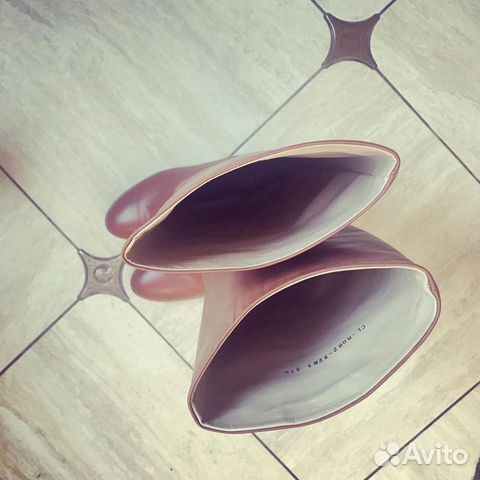 Сапоги кожа итал. Carlo Pazolini