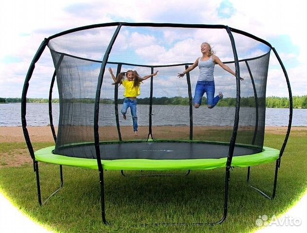 Батут 305 см. для дачи детский - уличный