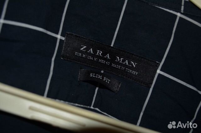 Рубашка клетчатая Zara Рубашка клетчатая Zara
