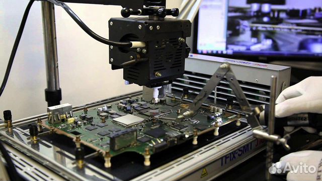 BGA пайка, реболл. видеокарта замена Сокета