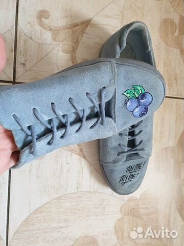 Кеды замша ASOS 41 размер в стиле Converse