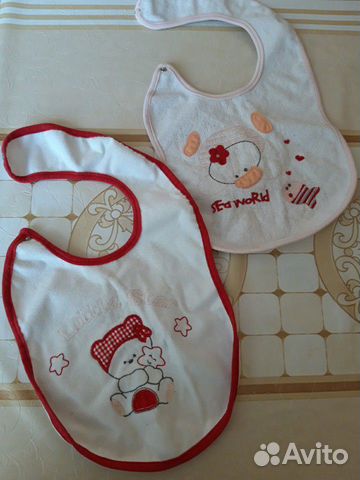 Фартушки-слюнявчики