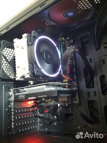 Игровой компьютер, GTX 1650 4gb, 8gb RAM, i3-4330