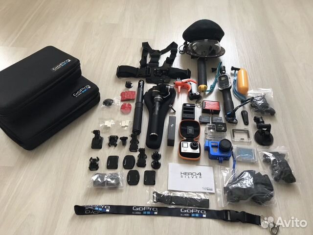 GoPro Hero 4 Silver + стабилизатор feiyu tech g5