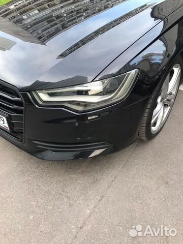 Фары led Audi A6 c7 левая правая с блоками до рест