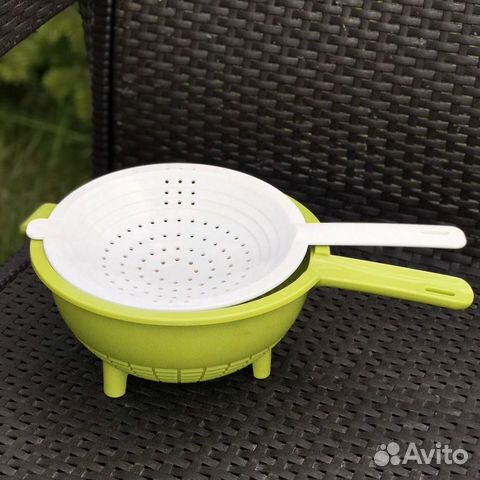 Двойной дуршлаг от Tupperware