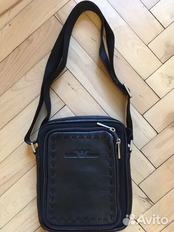 Мужская сумка через плечо «Armani»