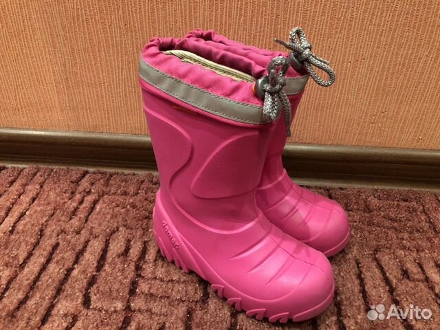 Резиновые сапоги Demar с подкладкой. Р-р 28/29