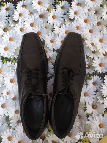 Туфли из натуральной кожи rockport р.46,5 Туфли из натуральной кожи rockport р.46,5