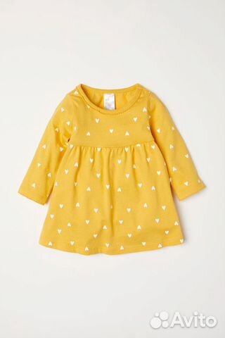 Новое трикотажное платье 74 размер H&M Новое трикотажное платье 74 размер H&M