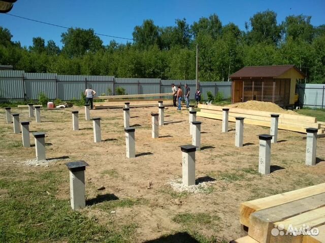 Жб сваи. Фундамент на жб сваях под ключ