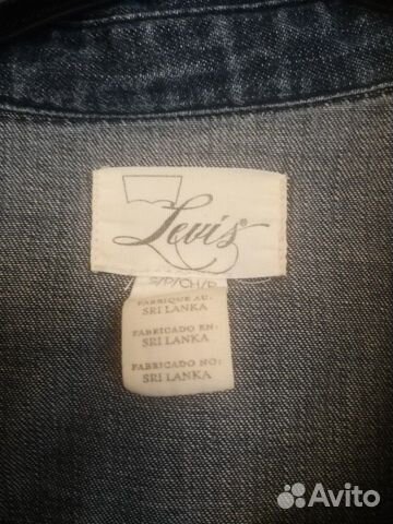 Джинсовая рубашка Levis