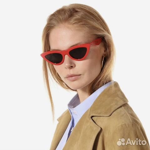 Очки Celine оригинал красные как новые Очки Celine оригинал красные как новые