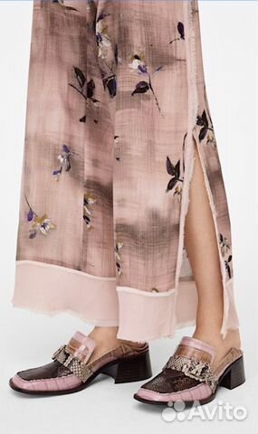Zara лимитированная коллекция кожаные лоферы новые