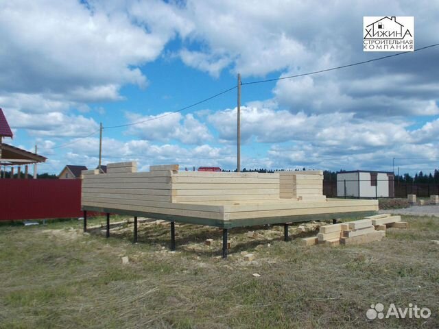 Дом из бруса, 6х8 2 этажа, с террасой и балконом Дом из бруса, 6х8 2 этажа, с террасой и балконом