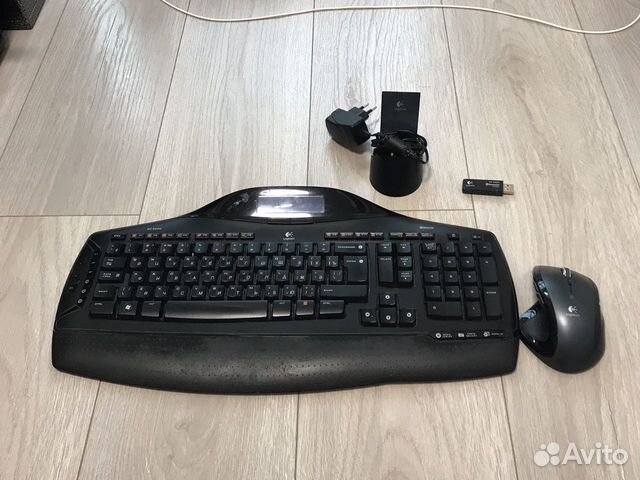 Клавиатура и Беспроводная мышь Logitech Mx5500