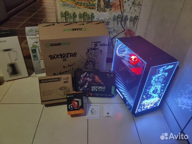 Игровой пк на i7 6700t,se и 1060 Игровой пк на i7 6700t,se и 1060