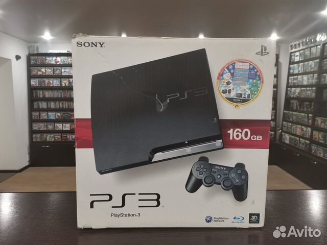 Sony PlayStation 3 Slim 160GB (Б/У) Sony PlayStation 3 Slim 160GB (Б/У)