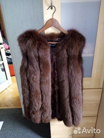 Меховой жилет из песца Меховой жилет из песца