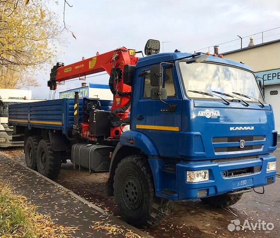 Камаз 43118 с palfinger inman IT-150