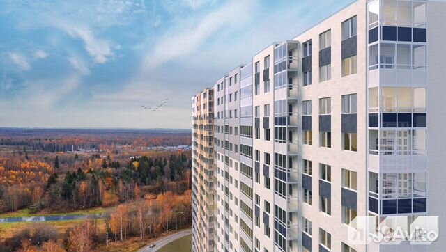 1-к квартира, 36.4 м², 13/25 эт.