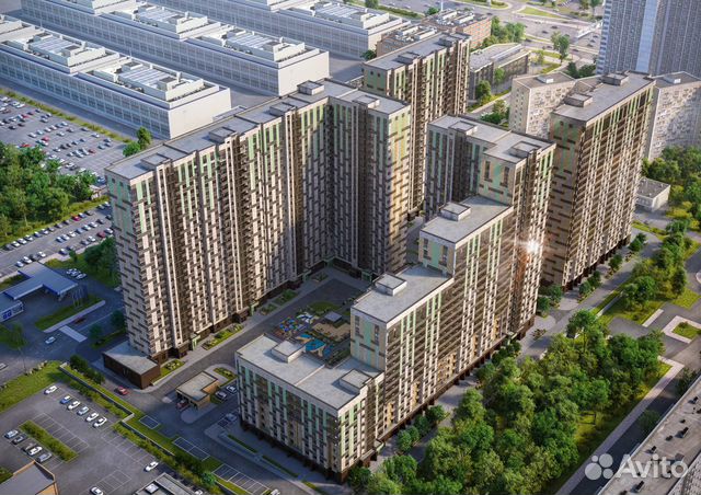 1-к квартира, 41.3 м², 16/17 эт. 1-к квартира, 41.3 м², 16/17 эт.
