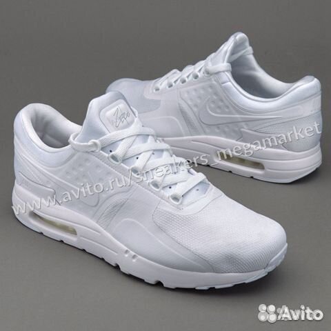 Кроссовки Nike Air Max Zero White (41-45) Кроссовки Nike Air Max Zero White (41-45)