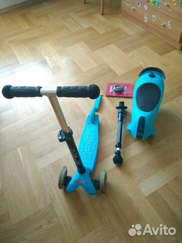 Самокат Mini Micro2go deluxe 3 в 1
